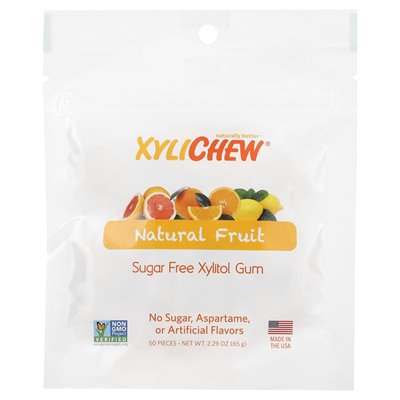XyliDENT, Xylichew, natürliche Früchte, 50 Stück, 2,29 oz (65 g)