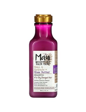 Maui Moisture, Heal & Hydrate + Shea Butter, Shampoo, für trockenes, strapaziertes Haar, 13 oz (385 ml)