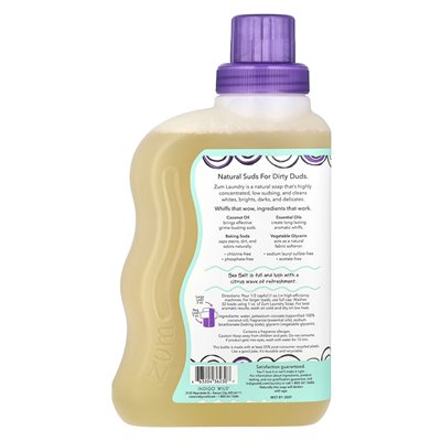 ZUM, Proszek do Prania, Sól Morska, 32 uncji fl (0.94 l) ZUM, Proszek do Prania, Sól Morska, 32 uncji fl (0.94 l)