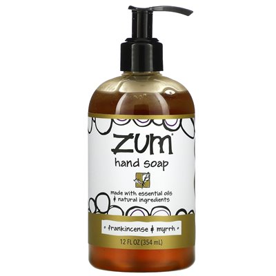 Zum, Zum Ręczne mydło, kadzidło i Myrrh, 12 Fl Oz (354 ml) Zum, Zum Ręczne mydło, kadzidło i Myrrh, 12 Fl Oz (354 ml)