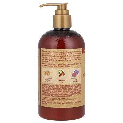 Sheamoisture, Manuka Honey &amp Mafura Oil, intensywna odżywsza hydratacji, 13 Fl Oz (384 ml)