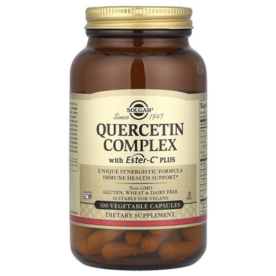 Solgar, Quercetin-Komplex mit Ester-C® Plus, 100 vegetarische Kapseln