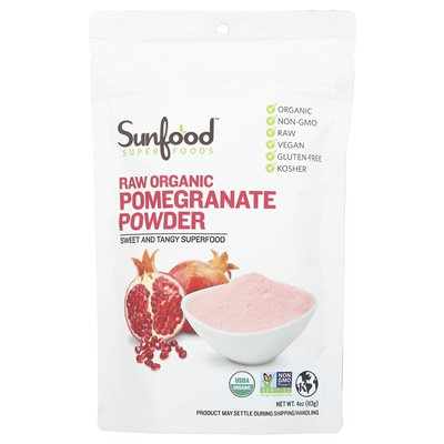 Sunfood, Surowa Organiczna Proszku Granatu, 4 uncji (113 g) Sunfood, Surowa Organiczna Proszku Granatu, 4 uncji (113 g)