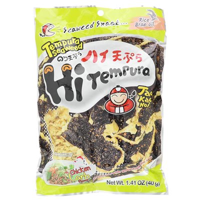 Tao Kae Noi, Hitempura Seaweed Snack, kurczak Larb, 1.41 ounces (40 g)
