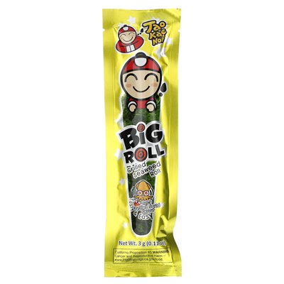 Tao Kae Noi, Big Roll, Grilled Seaweed Roll, Spicy Squid, 6 Packs, 0.11 oz (3 g)