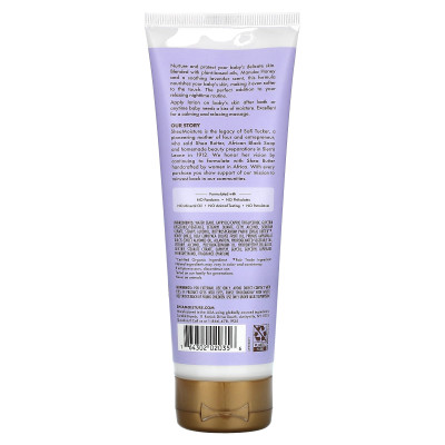 Sheamoisture, Baby, Nighttime Body Cream, Manuka Honey &amp Lavender, 8 uncji (227 g)