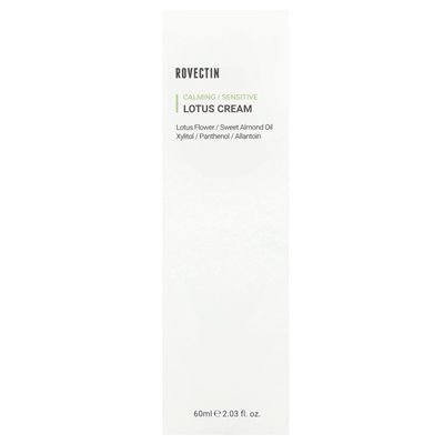 Rovectin, beruhigende Lotuscreme, 2,03 Fl Oz (60 ml)