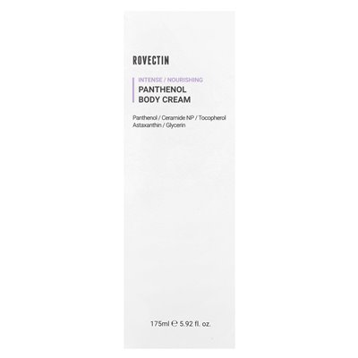 Rovectin, pantenolowy krem do ciała, 5,92 Fl Oz (175 ml) Rovectin, pantenolowy krem do ciała, 5,92 Fl Oz (175 ml)