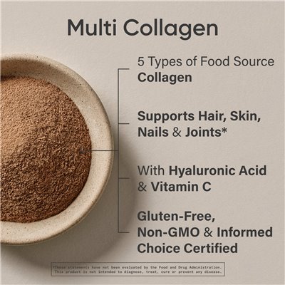 Sports Research, Multi Collagen, czekolada, 1,06 funta (480 g) Sports Research, Multi Collagen, czekolada, 1,06 funta (480 g)