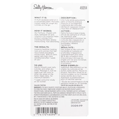 Sally Hansen, Cnicle Rehab ™ Oil Balm, 0.21 oz (6 g)