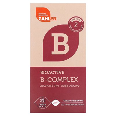 Zahler, bioaktywne B-Complex, 120 tabletek zwolnienia czasowego