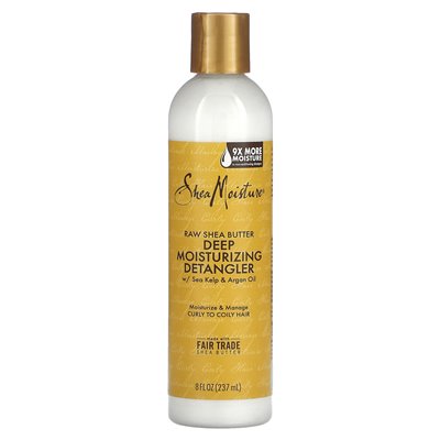 Sheamoisture, surowe masło shea, głęboki krem nawilżający Detangler, 8 Fl Oz (237 ml) Sheamoisture, surowe masło shea, głęboki krem nawilżający Detangler, 8 Fl Oz (237 ml)