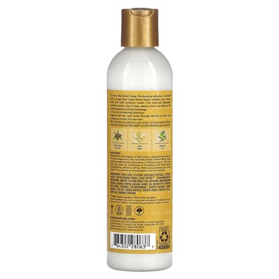 Sheamoisture, surowe masło shea, głęboki krem nawilżający Detangler, 8 Fl Oz (237 ml) Sheamoisture, surowe masło shea, głęboki krem nawilżający Detangler, 8 Fl Oz (237 ml)