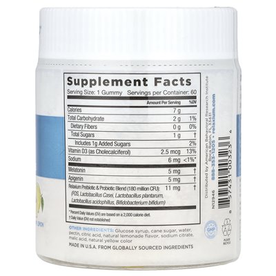 Relaksium, Sleep Quick ™ Gummie, dodatkowa siła, pyszna cytryna, 60 gumzy