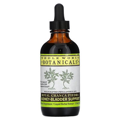 Whole World Botanicals, Royal Chanca Piedra Wsparcie dla Nerki i Pęcherza Moczowego, 4 uncje (118 ml) Whole World Botanicals, Royal Chanca Piedra Wsparcie dla Nerki i Pęcherza Moczowego, 4 uncje (118 ml)