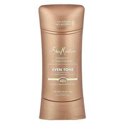 Sheamoisture, a nawet ton, dezodorant antyperspirantowy, witamina C &amp niacynamid, 2,6 uncji (74 g)