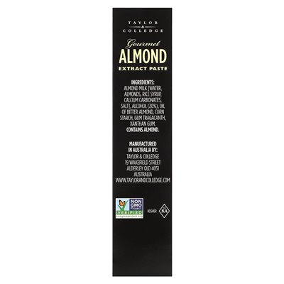 Taylor &amp Colledge, pastowa wyciągu migdałowego dla smakoszy, 1,4 uncji (40 g)