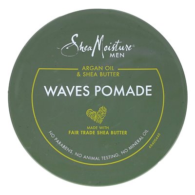 Sheamoisture, Men, Waves Pomade, Argan Oil &amp Shea Butter, 4 uncje (113 g)