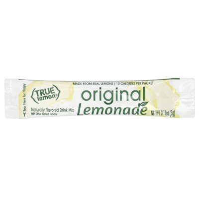 True Citrus, True Lemon®, oryginalna lemoniada, 10 pakietów, 0,11 uncji (3 g)