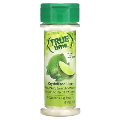 Real Citrus, Real Lime, Crystallized Lime, 2.29 oz (65 g)