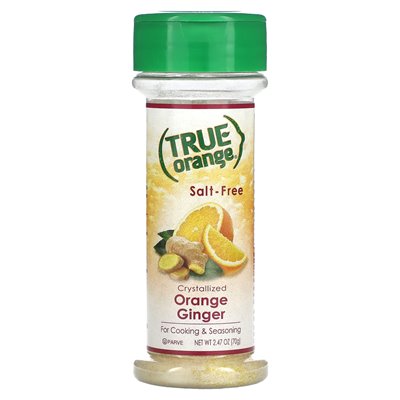 Real Citrus, Real Orange, Crystallized Orange Ginger, 2.47 oz (70 g)