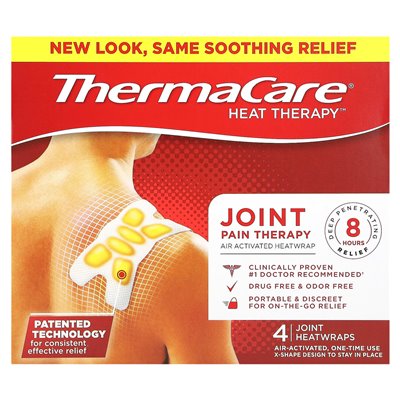 Thermacare, terapia bólu stawów, 4 stawowe wargi cieplne