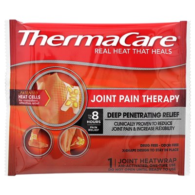 Thermacare, terapia bólu stawów, 4 stawowe wargi cieplne