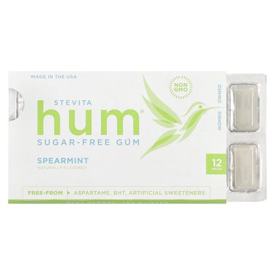 Stevita, Hum®, guma bez cukru, Biegrz, 12 sztuk