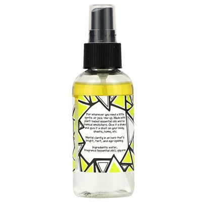 Zum, Zum Mist, Aromaterapy Room &amp Body Mist, Lemongrass, 4 Fl Oz (118 ml)