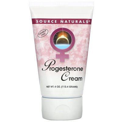 Źródło Naturals, krem ​​progesteronowy, 4 uncje (113,4 g)