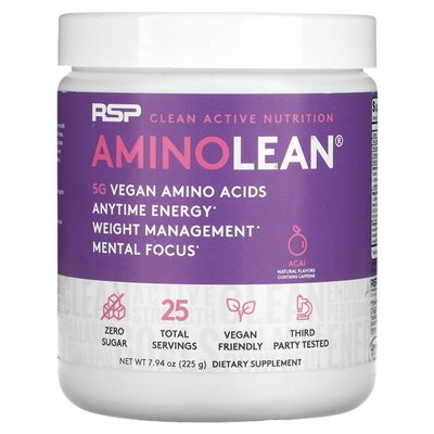 RSP Nutrition, Aminolean, Acai, 7,94 oz (225 g)