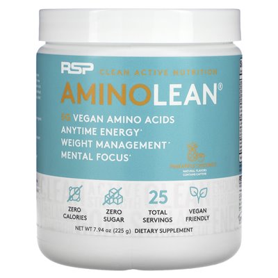 RSP Nutrition, Aminolean, Pineapple Coconut, 7.94 oz (225 g) RSP Nutrition, Aminolean, Pineapple Coconut, 7.94 oz (225 g)