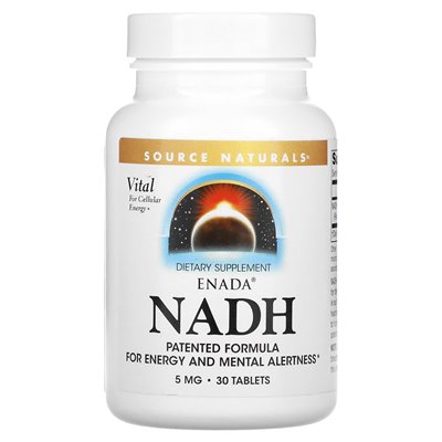 Źródło Naturals, Enada Nadh, 5 mg, 30 tabletek