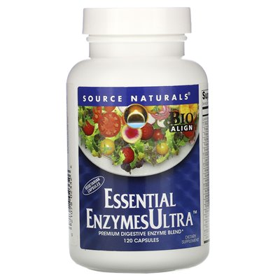 Źródło Naturals, Essential Enzymesultra, 120 kapsułek