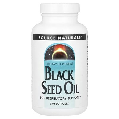 Źródło naturalne, olej z nasion czarnych, 240 softgels