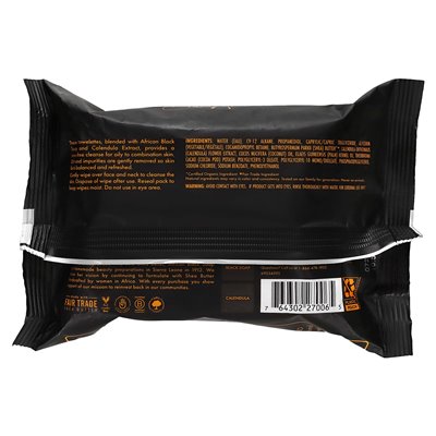 Sheamoisture African Black Soap Clarifying Face Wipes 30 Cleansing Wipes