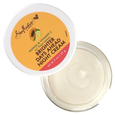 Sheamoisture, jaśniejsze dni do przodu, krem nocny, papa i witamina C w/ yuzu cytryna, 2 uncje (57 g) Sheamoisture, jaśniejsze dni do przodu, krem nocny, papa i witamina C w/ yuzu cytryna, 2 uncje (57 g)