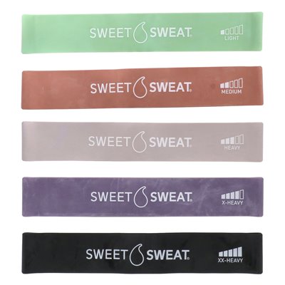 Badania sportowe, Sweet Sweat®, Mini Loop Bands, 5 zespołów pętli