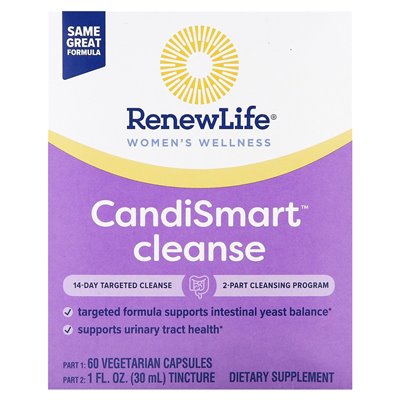 Renew Life, Candismart Cleanse, 14-tägige gezielte Reinigung, 2-teilig