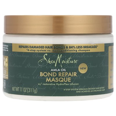 Sheamoisture, Masque naprawy wiązań, olej Amla, 11 uncji (311 g) Sheamoisture, Masque naprawy wiązań, olej Amla, 11 uncji (311 g)