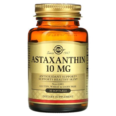 Solgar, Astaxanthin, 10 mg, 30 Soft