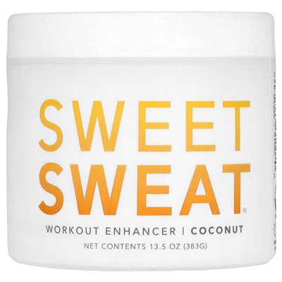 Badania sportowe, Sweet Sweat®, Enhancer treningowy, kokos, 13,5 uncji (383 g) Badania sportowe, Sweet Sweat®, Enhancer treningowy, kokos, 13,5 uncji (383 g)