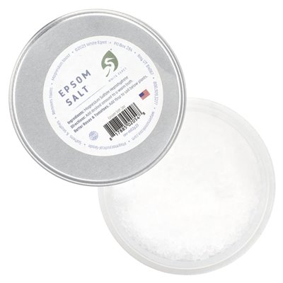 White Egret Personal Care, Epsom Salt, 2 uncje White Egret Personal Care, Epsom Salt, 2 uncje