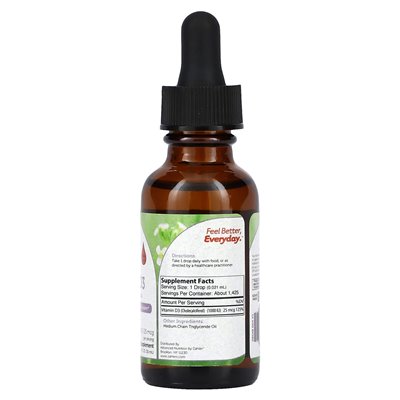 Zahler, Witamina D3, Zaawansowana Formuła D3, 25 mcg (1,000 IU), 1 uncja (30 ml) Zahler, Witamina D3, Zaawansowana Formuła D3, 25 mcg (1,000 IU), 1 uncja (30 ml)