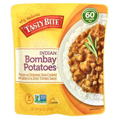 Tasty Bite, Indian Bombay Potatoes ™, Medium, 10 oz (285 g) Tasty Bite, Indian Bombay Potatoes ™, Medium, 10 oz (285 g)