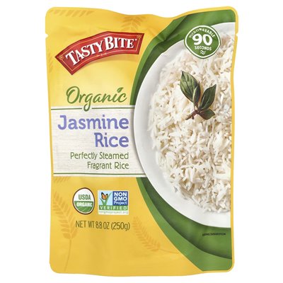 Smaczne ugryzienie, organiczny ryż jaśminowy, 8,8 uncji (250 g) Smaczne ugryzienie, organiczny ryż jaśminowy, 8,8 uncji (250 g)