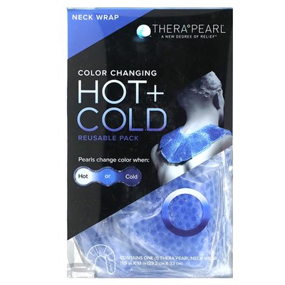 TheraPearl, Color Changing Hot + Cold Reusable Pack, Neck Wrap, 1 Wrap TheraPearl, Color Changing Hot + Cold Reusable Pack, Neck Wrap, 1 Wrap