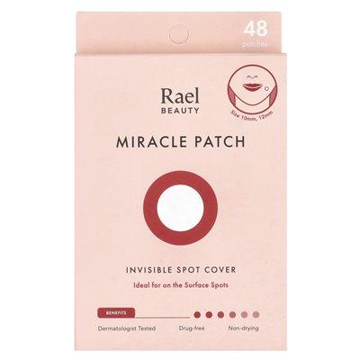 Rael, miracles, invisible lid, 48 patches