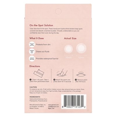 Rael, Wunder, unsichtbares Lid, 48 Pflaster