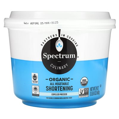 Spectrum Culinary, Organic All-Vegetable Scortening, 24 uncje (680 g)